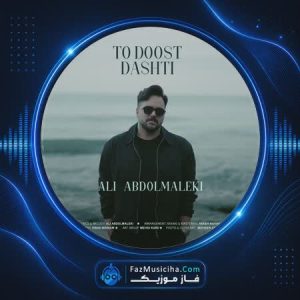 دانلود آهنگ علی عبدالمالکی تو دوست داشتی